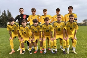 Юнацька збірна України з футболу U16 зіграла унічию у Туреччині