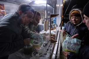 Ветерани 3-го армійського корпусу розгорнули у Києві мобільні кухні