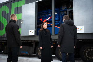 Ukraine receives first batch of energy equipment from Germany