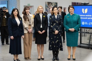 Королева Данії Мері та перша леді Литви відвідали Український центр у Вільнюсі