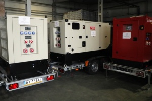 Kyiv region receives first batch of generators from Poland