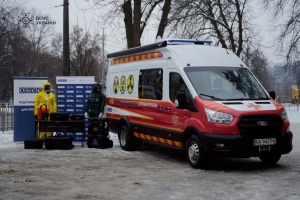 ОБСЄ передала рятувальникам мобільну лабораторію для оцінки хімічних ризиків