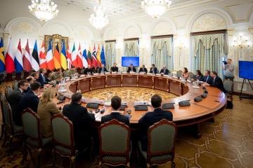 キーウでウクライナ・欧州・カナダの首脳補佐官が和平合意案につき協議