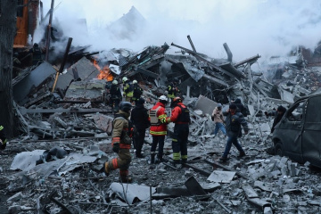 Death toll from Russia's Jan 2 missile strike on Kharkiv rises to five