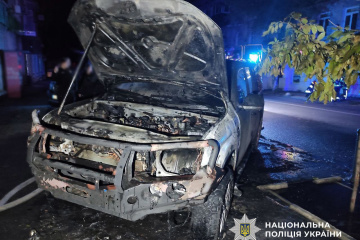 Поліція викрила іноземця, який підпалив в Одесі машину громадської організації
