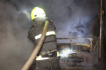 Three people injured in nighttime drone attack in Dnipropetrovsk region