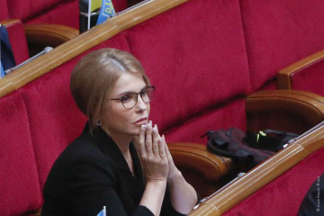 Ioulia Tymochenko, ancien Premier ministre, visée par une mise en cause pour tentative de corruption de députés, nie toute implication