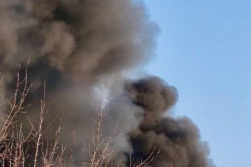 Enemy attacks Zaporizhzhia, causing fire