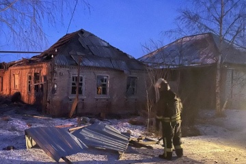Russian troops strike Sloviansk with glide bombs, one person injured 