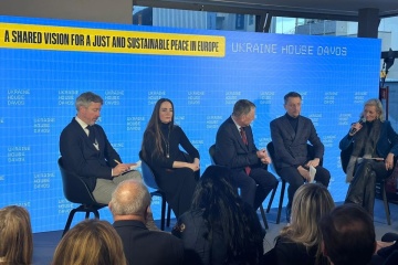 Casa Ucraniana trabaja en Davos en el marco del Foro Económico Mundial