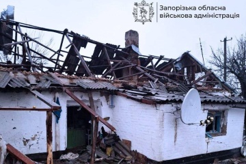 Russians attack 39 settlements in Zaporizhzhia Region over past day; three people wounded 