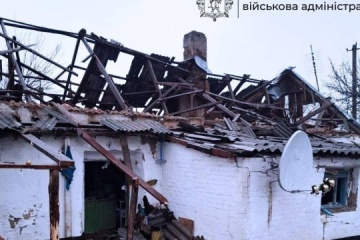 In Region Saporischschja 39 Ortschaften beschossen