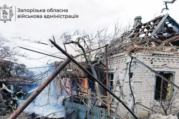 Russian forces strike Zaporizhzhia region 754 times over past day, one wounded