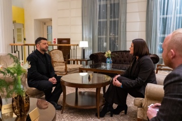 Volodymyr Zelensky rencontre la figure de l’opposition biélorusse Svetlana Tikhanovskaïa à Vilnius