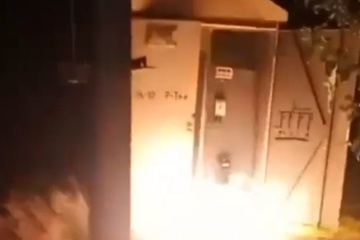 In Udmurtien, Russland, zerstören Partisanen teilweise Stromversorgung eines Hüttenwerks