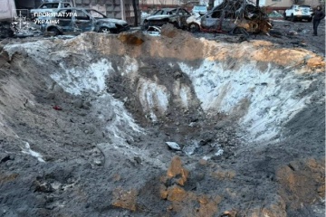 Russians strike Zaporizhzhia with MLRS, says prosecutor's office