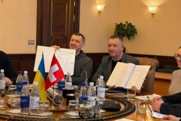 Switzerland to finance components for Ukrzaliznytsia railway tracks