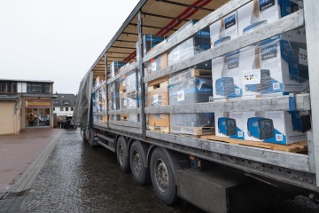 Another shipment of generators sent to Ukraine from Germany