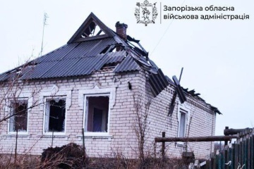 Russians strike Zaporizhzhia region over 1,000 times in 24 hours, wounding three