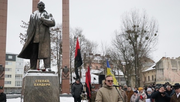У Львові відзначили 117-ту річницю від дня народження Степана Бандери
