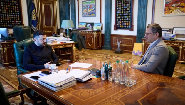 Зеленський зустрівся з ексглавою МЗС Кулебою - говорили про подальшу взаємодію