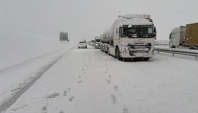 Кілометрові затори та скасовані авіарейси - Нідерланди накрив потужний снігопад