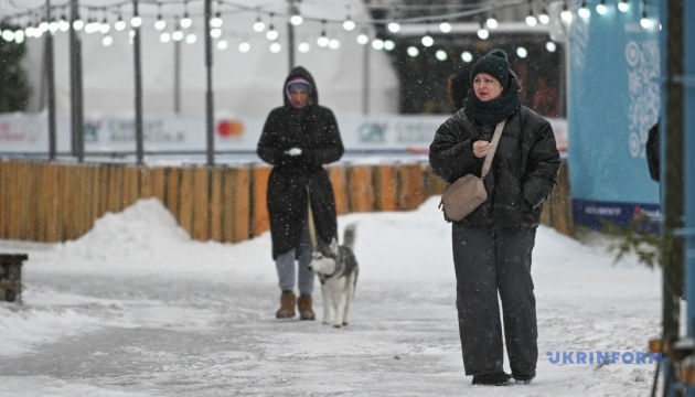 今冬のキーウは過去１５年で最高の寒さ