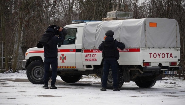 У Миколаєві на кладовищі виявили касетний бойовий елемент