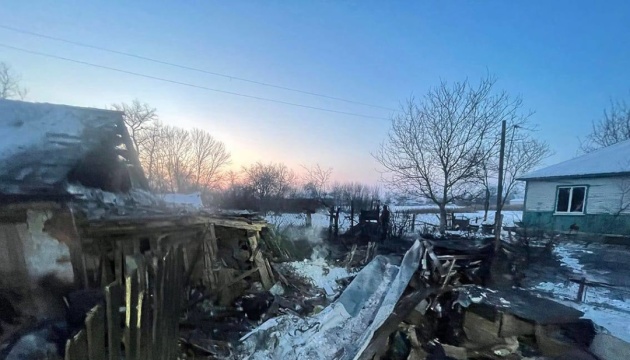 На Чернігівщині безпілотник РФ травмував жінку та пошкодив будинок