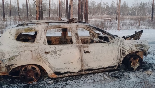 In Kharkiv region, Russian troops strike police car heading to evacuate people