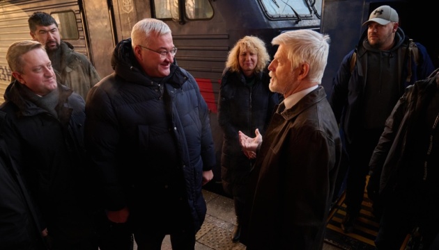 Президент Чехії прибув до Києва