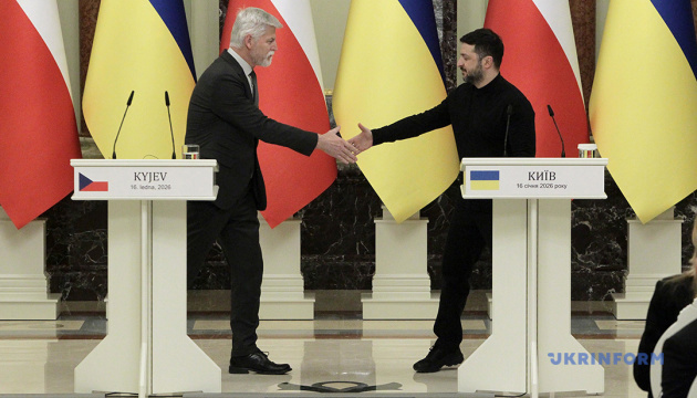 Зустріч Президента України та Президента Чехії /Фото: Геннадій Мінченко. Укрінформ