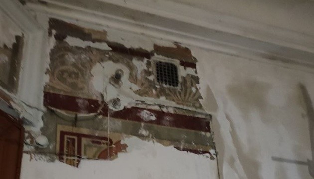 В Одесі у будинку, де заштукатурили старовинну фреску, припинили будівельні роботи