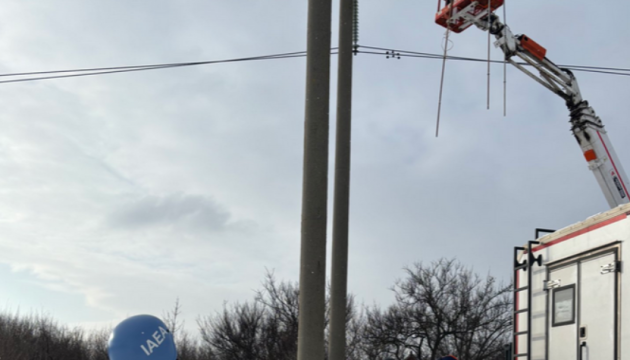 На окупованій ЗАЕС почали ремонт ключової резервної лінії живлення