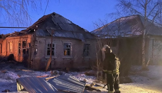 Russian troops strike Sloviansk with glide bombs, one person injured 