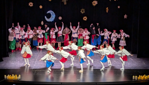 У швейцарському Ланґенталі українці представили виставу «Ніч перед Різдвом»