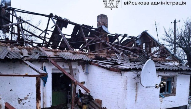 Russians attack 39 settlements in Zaporizhzhia Region over past day; three people wounded