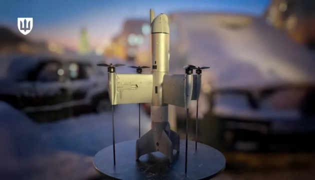 New Octopus drone shown to British delegation in Kyiv