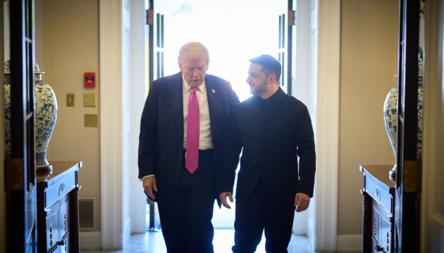 Zelensky pone condiciones para reunirse con Trump en Davos