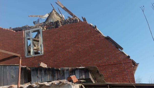 Enemy attacks Nikopol district with artillery and drones throughout day