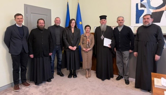 Бережна обговорила з Епіфанієм підготовку до 975-річчя Києво-Печерської лаври