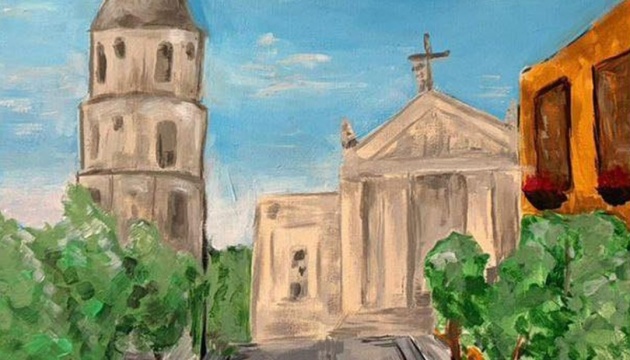 У Литві стартувала виставка робіт юних художників із Харкова та Вільнюса