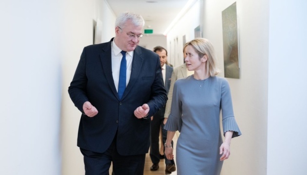 Sybiha y Kallas tratan temas relacionados con la energía y la seguridad en Ucrania