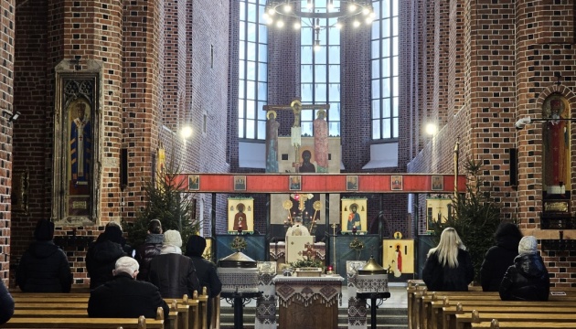 У Вроцлаві День Соборності відзначили молитвою за Україну та полеглих героїв