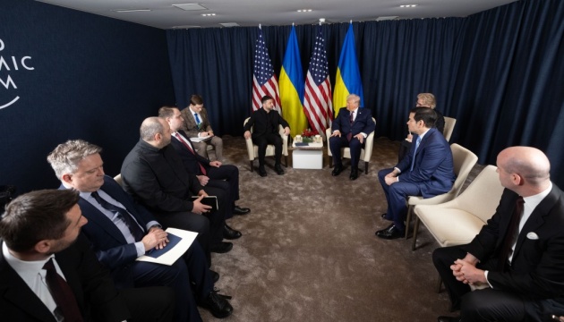 Zelensky calls meeting with Trump positive