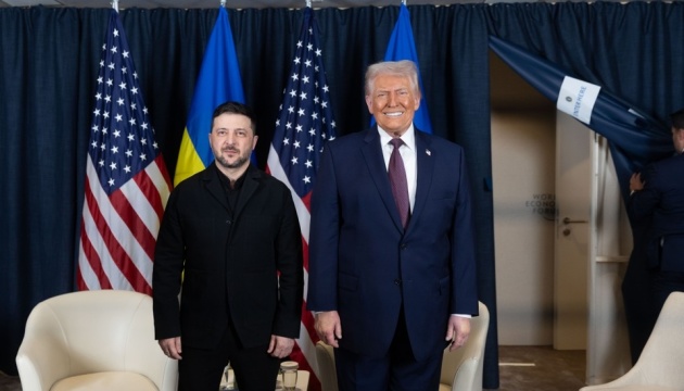 Зеленський і Трамп провели зустріч у Давосі