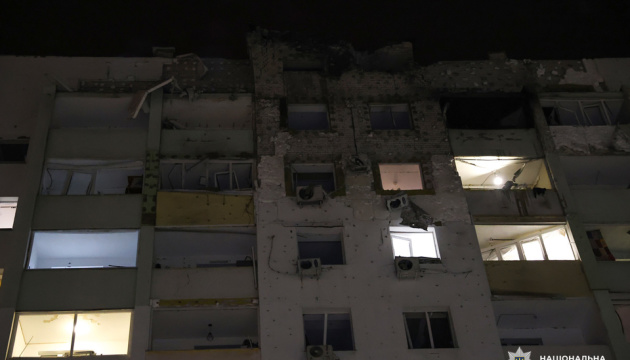 У Харкові через нічну атаку безпілотників постраждали 15 осіб