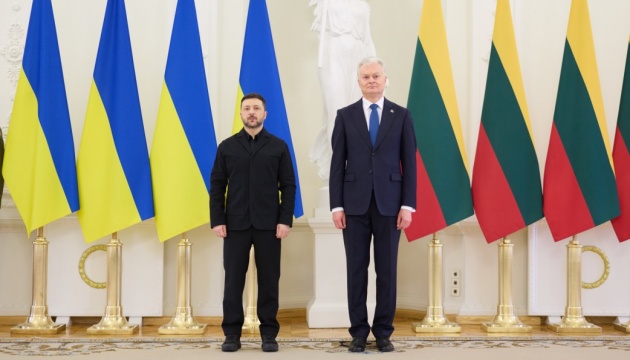 Zelensky and Nausėda discuss support for Ukrainian energy system