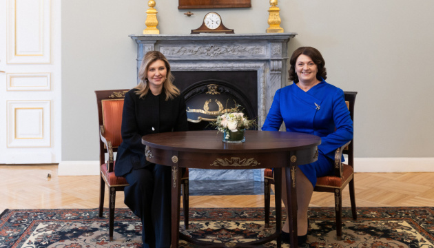 Дружини Президентів України і Литви обговорили гуманітарну співпрацю