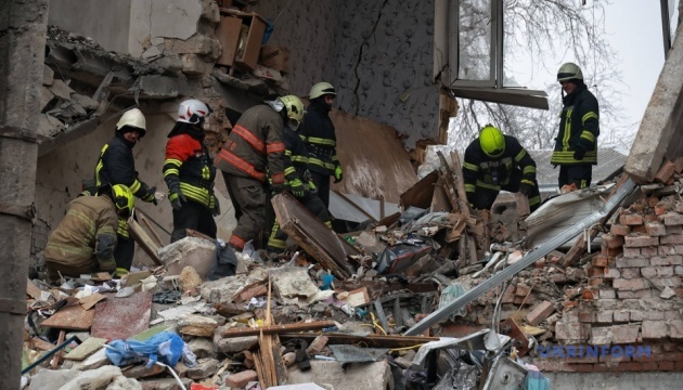 Man's body found under building rubble in Odesa